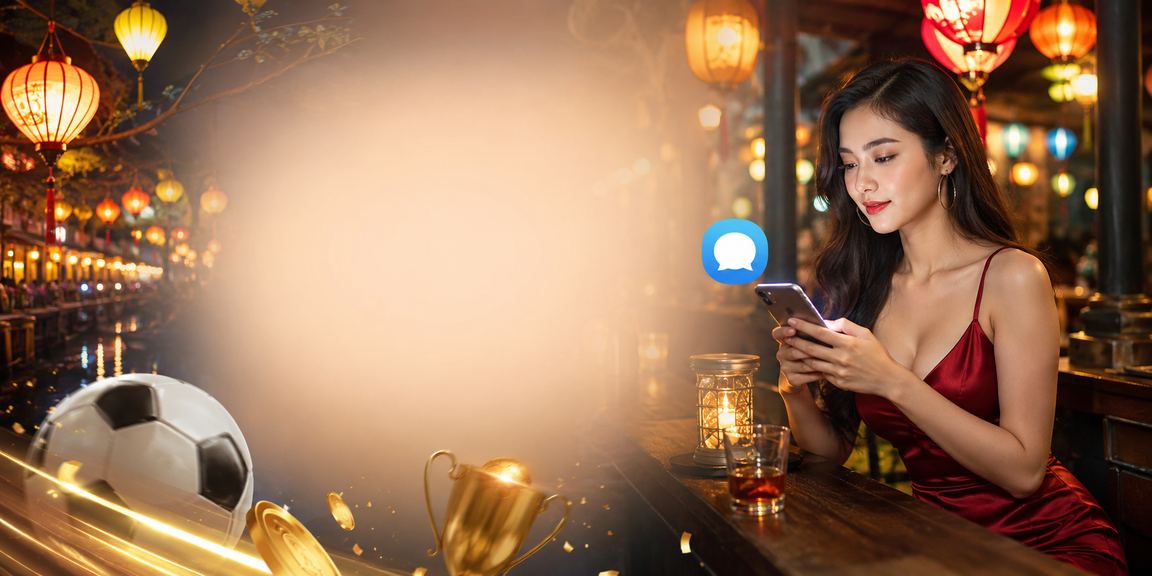 Không khí chợ đêm Huế rực rỡ gắn liền với cá cược bóng đá trực tuyến